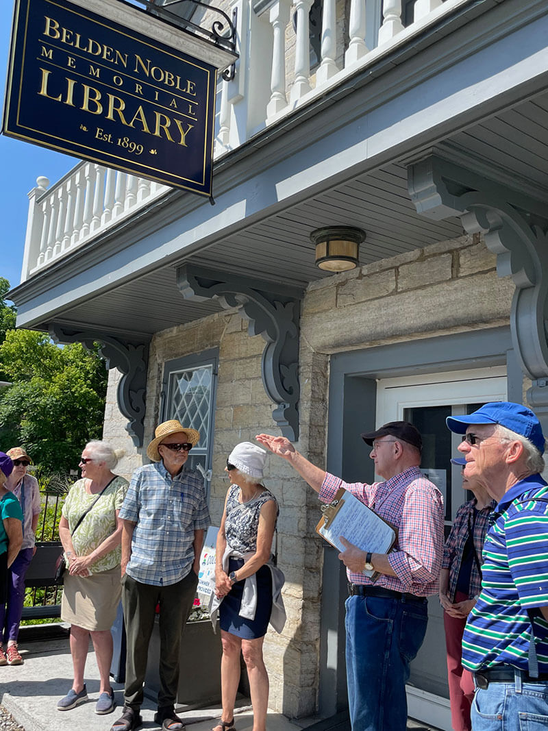 Gary on a Tour Gary De Carolis guiding a history tour of Burlington, Vermont